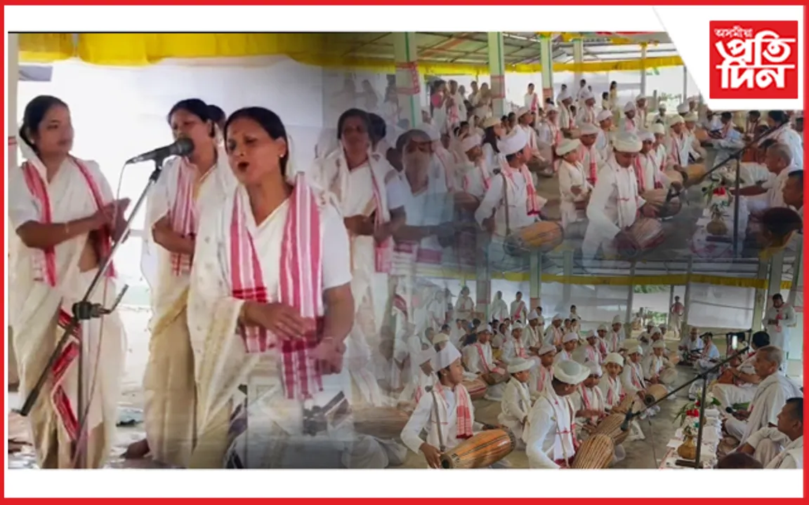 ঢকুৱাখনাত শংকৰী লোক কৃষ্টি প্ৰশিক্ষণৰ  সফল সামৰণি...