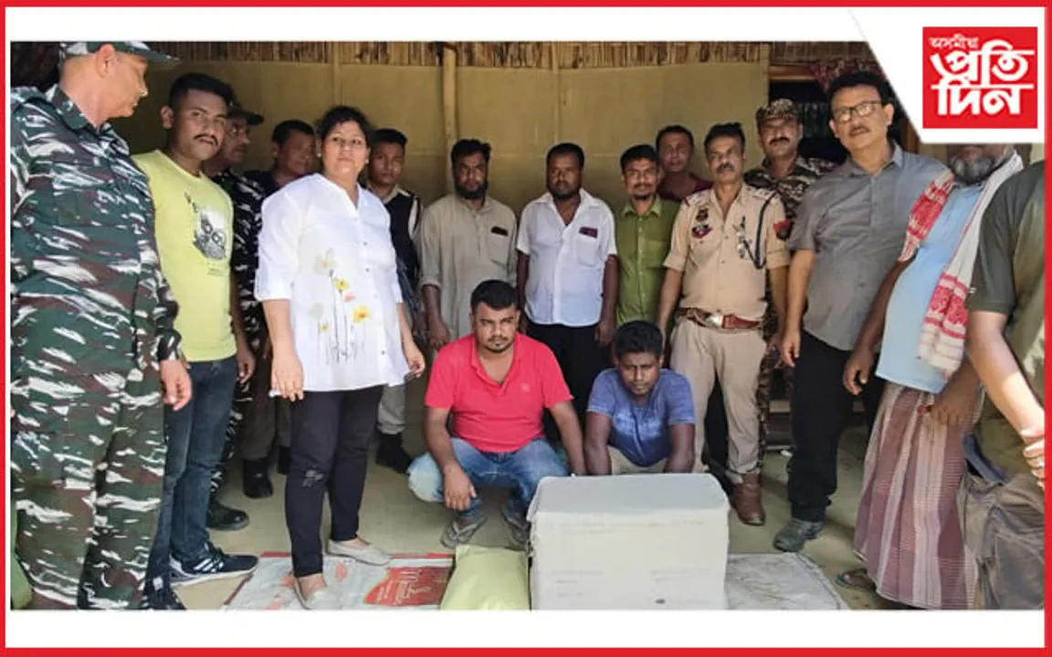 উৰিয়ামঘাটত ১৫কোটি টকাৰ নিচাযুক্ত সামগ্ৰী জব্দ, আটক দুজন...