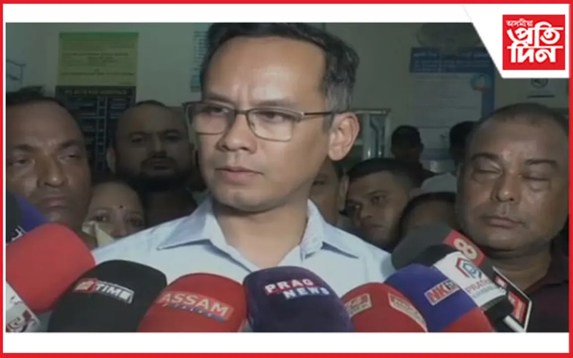 মুখ্যমন্ত্ৰীয়ে গৃহ বিভাগৰ দায়িত্ব পালনত ব্যৰ্থ হৈছে: গৌৰৱ গগৈ