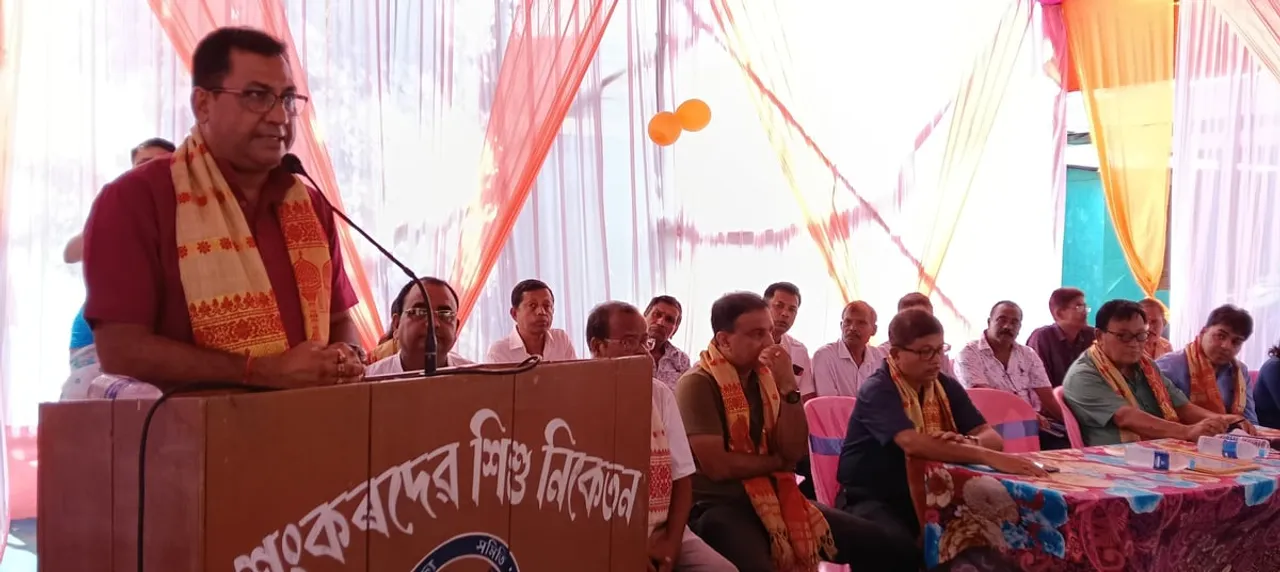 ৰাইডঙীয়া শংকৰদেৱ শিশু নিকেতনত খেলনা সামগ্ৰীসহ শিশু উদ্যানৰ শুভাৰম্ভ অনুষ্ঠান
