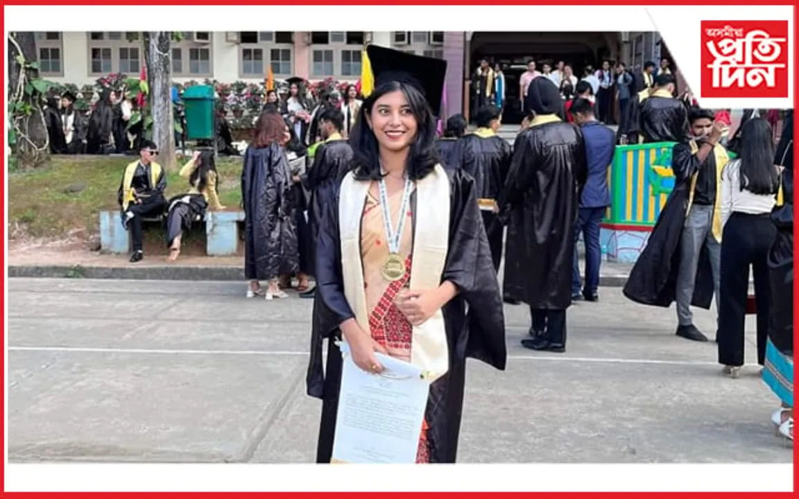 মেধাৱী ছাত্ৰী প্ৰিয়াঞ্জলী কৌশিকৰ স্নাতক পাঠ্যক্ৰমত বিশেষ সফলতা