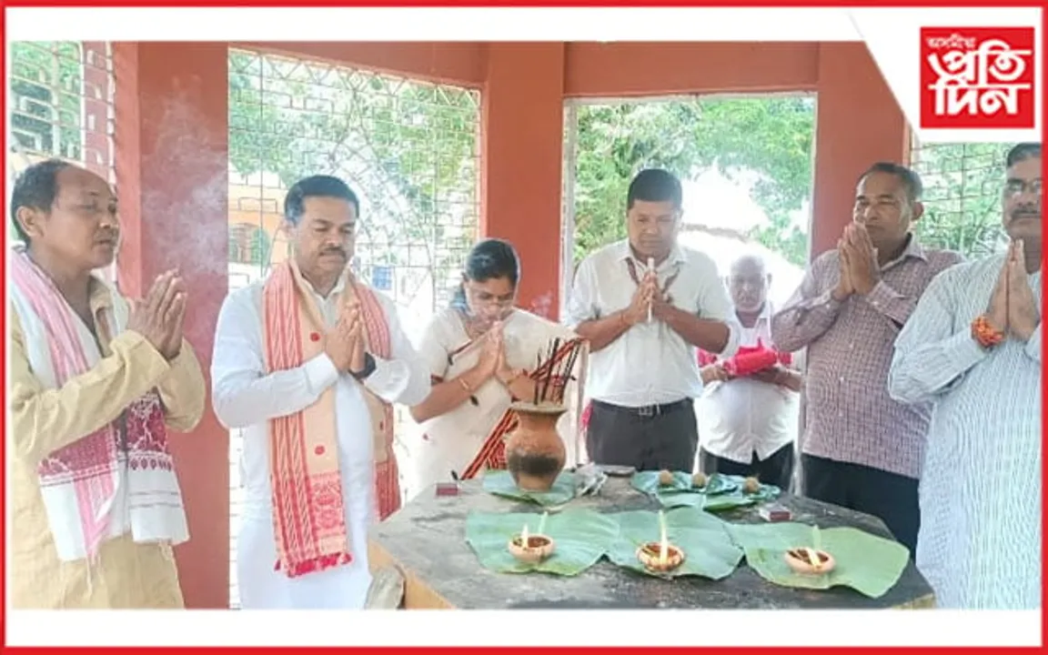 চৰাইদেউৰ মৈদামত সামাজিক ন্যায় আৰু সবলীকৰণ ৰাজ্য মন্ত্ৰী বিএল বাৰ্মা...