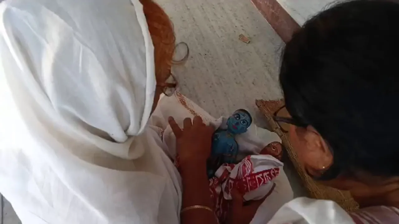 কৃষ্ণ জন্মৰ আনন্দ উল্লাসেৰে বটদ্ৰৱা থানত পৰম্পৰাগত ভাৱে উদযাপন পাচতি উৎসৱ...