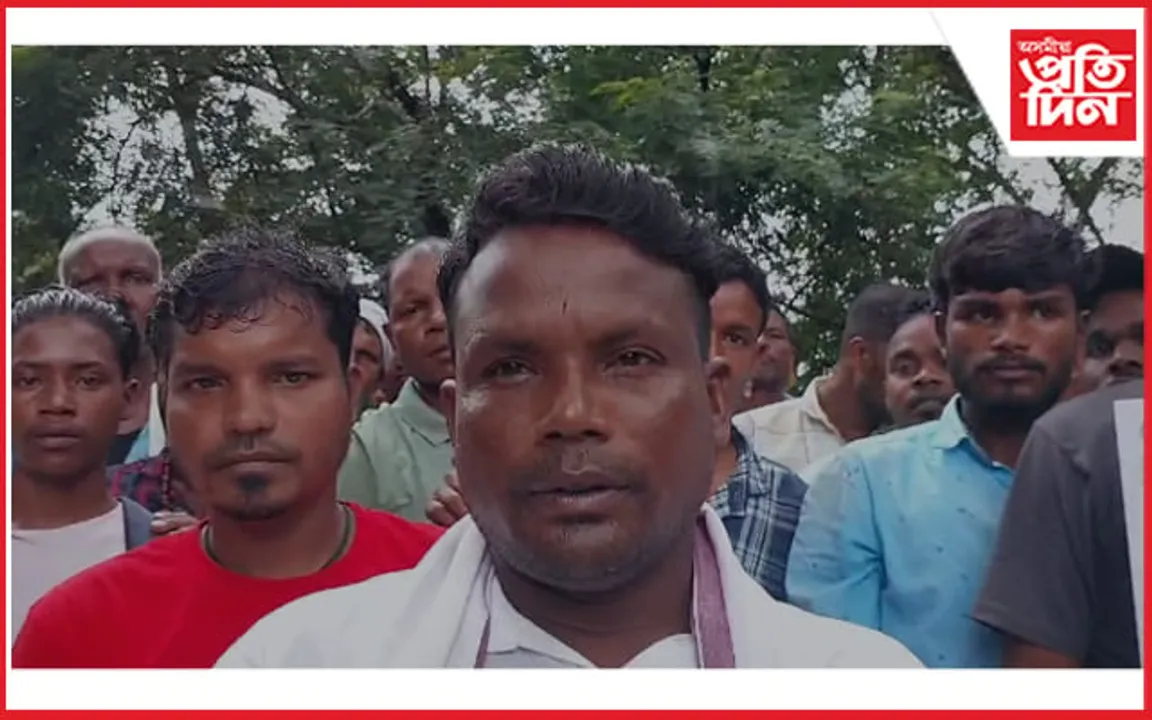 আদিবাসী গাঁও বি টি আৰত অন্তৰ্ভুক্ত কৰাৰ বিৰুদ্ধে আছাৰ প্ৰতিবাদ