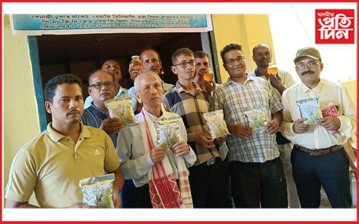 ধেমাজি ছুপাৰ মাৰ্কেটত জৈৱিক কৃষি খাদ্যৰ বিপণন কেন্দ্ৰ মুকলি...