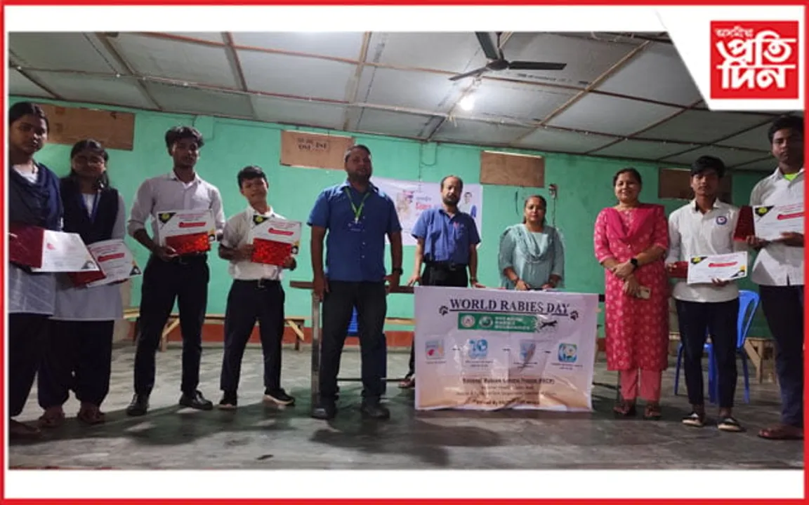 মৰিগাঁও জিলাত জলাতংক প্ৰতিৰোধী সপ্তাহ উদযাপন...