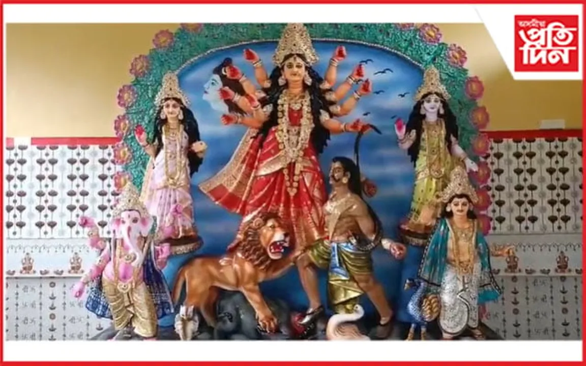 ৰঙাপৰাত মৃন্ময় প্ৰতিমাৰ পৰিৱৰ্তে কংক্ৰিটৰ প্ৰতিমাৰে হ'ব দুৰ্গা পূজা...