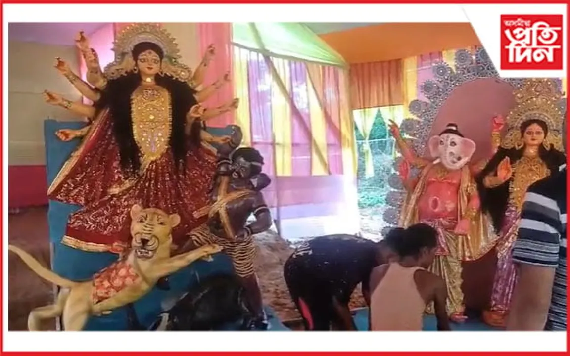 মেঘালয়ৰ সৎসংগ নগৰত ডেৰ শতাধিক অসমীয়া পৰিয়ালৰ দুৰ্গোৎসৱ আয়োজন