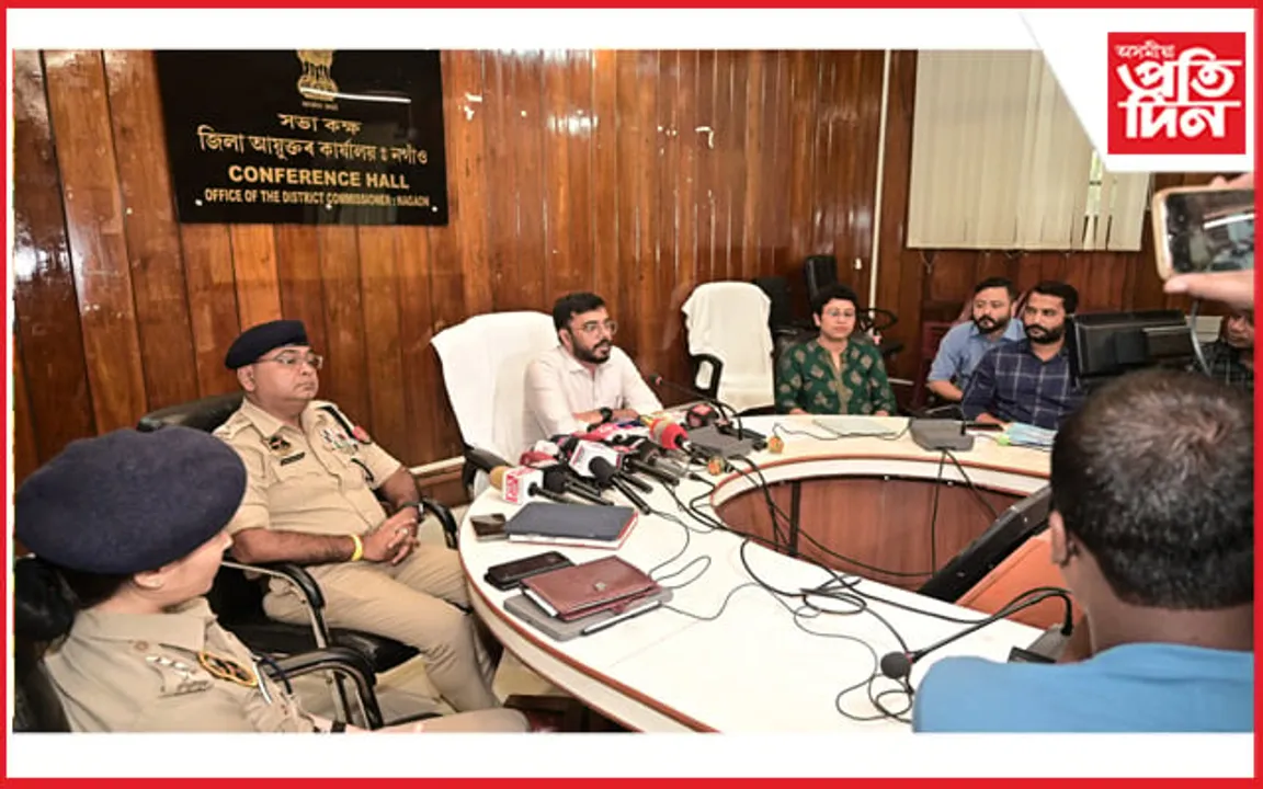 সমুখত উপ নিৰ্বাচনঃ নগাঁৱত জিলা মুৰব্বী বিষয়া,ৰাজনৈতিক দল আৰু সংবাদ কৰ্মীৰ বিশেষ সভা