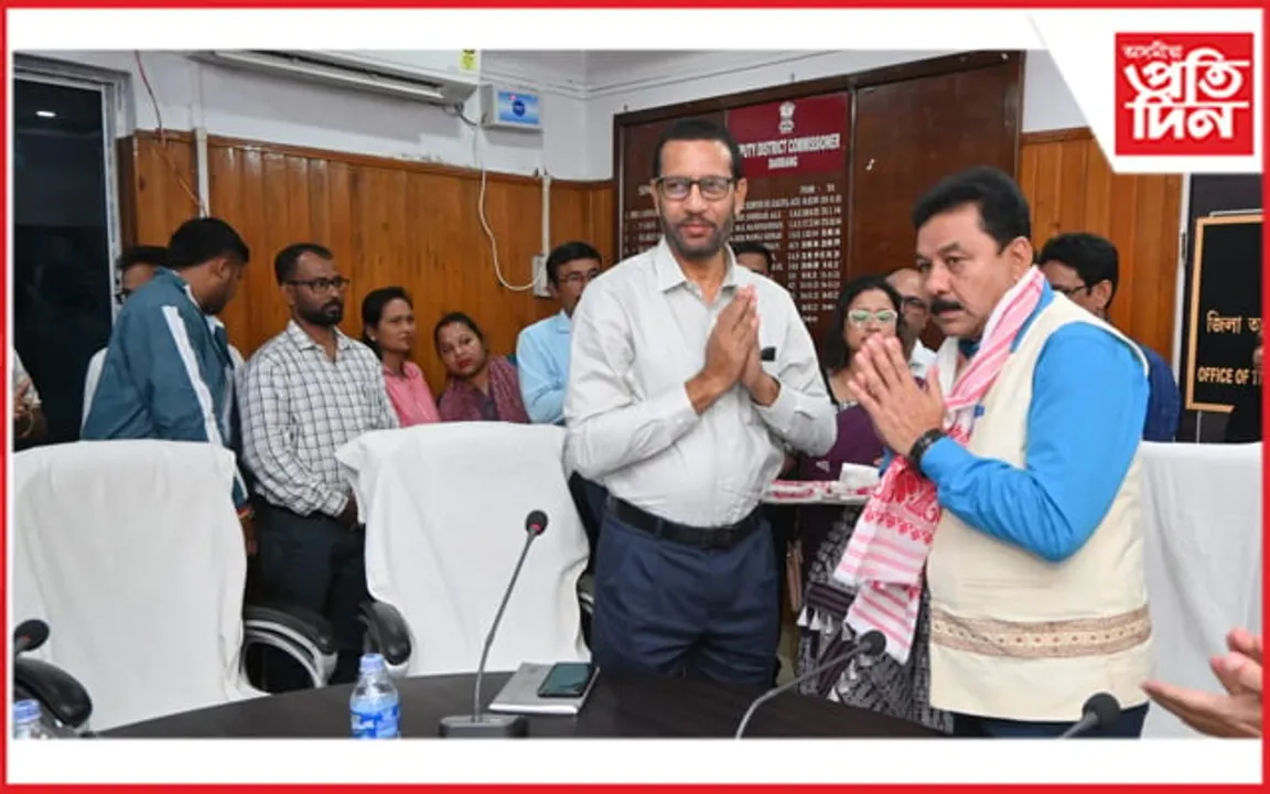 মোৱামাৰী আৰু পুথিমাৰী পঞ্চায়তৰ কাম -কাজৰ তদন্তৰ নিৰ্দেশ মন্ত্ৰী ৰণজিৎ দাসৰ