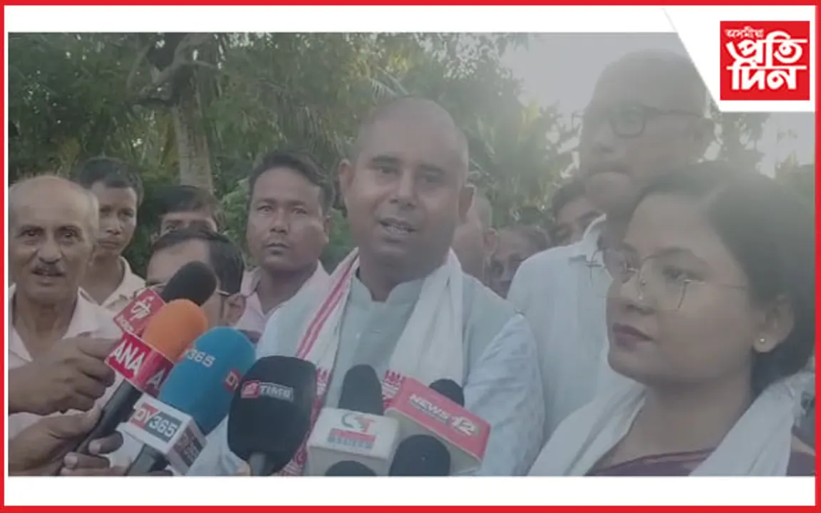 কোন মাটিৰ দালাল,কোন ইটা ভাটাৰ দালাল ৰাইজে জানে,ইয়াৰ উত্তৰ ৰাইজে ইভিএম ত দিবঃ জয়ন্ত বৰা