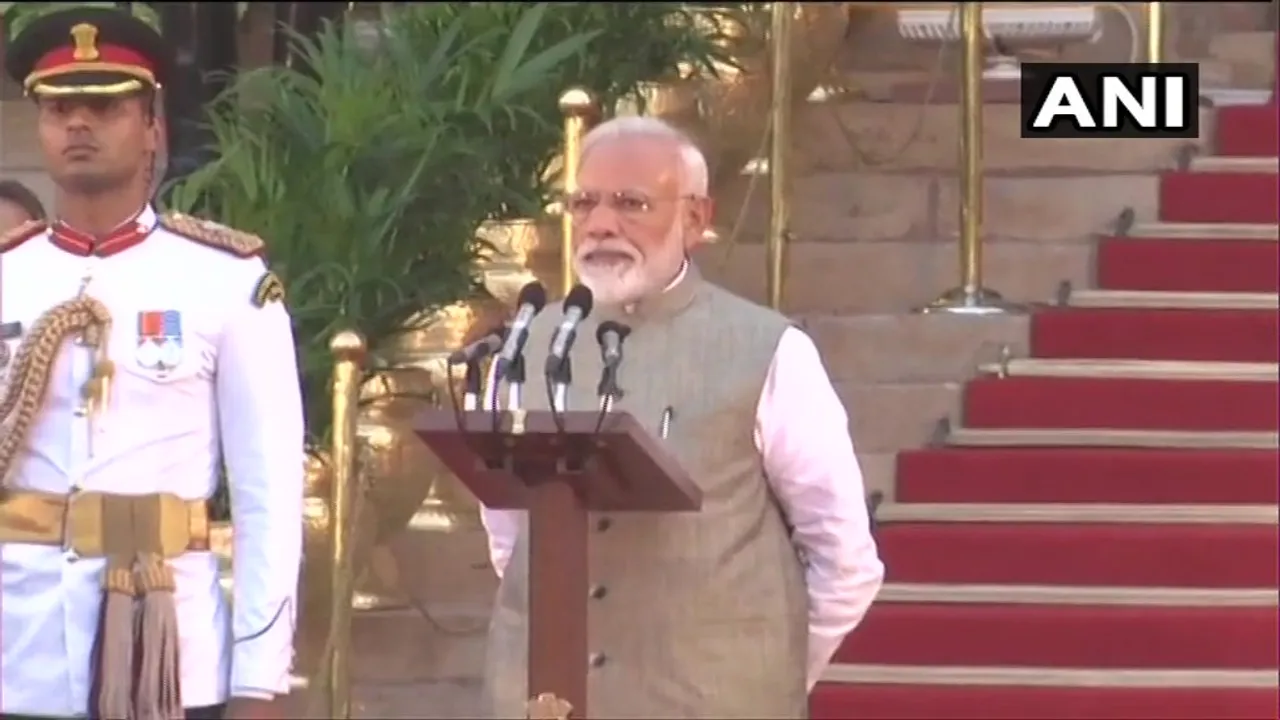 প্ৰধানমন্ত্ৰী ৰূপে নৰেন্দ্ৰ মোডীৰ শপতগ্ৰহণ অনুষ্ঠান, চাওঁক LIVE…
