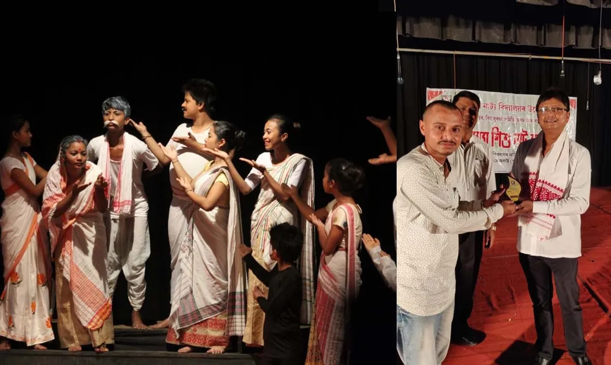 শিৱসাগৰত দুদিনীয়া কাৰ্যসূচীৰে সদৌ অসম শিশু নাট সমাৰোহ…