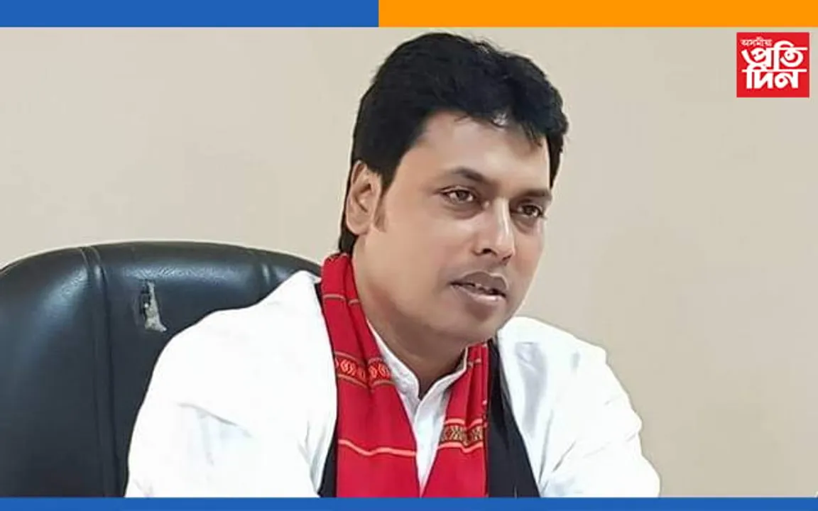 বিসম্বাদ ! ত্ৰিপুৰাৰ মুখ্যমন্ত্ৰী বিপ্লৱ দেৱক অপসাৰণৰ দাবীত দিল্লীত সাত বিজেপি  বিধায়ক…