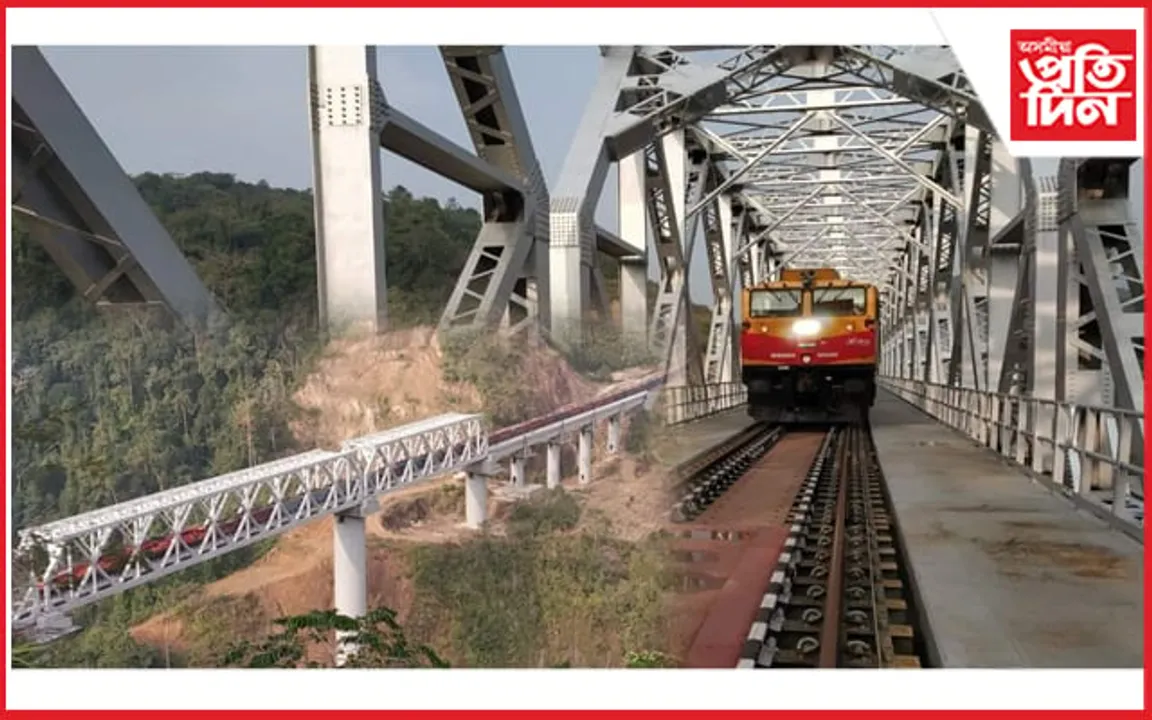 স্বাধীনতাৰ ৭৫ বছৰ পাছত ৰে’লৱে মানচিত্ৰত অন্তৰ্ভুক্ত হ’ল মণিপুৰ…