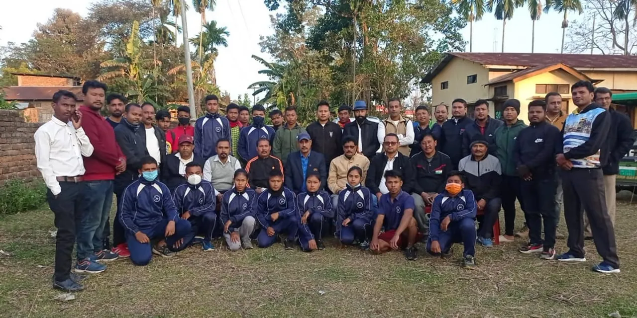 বোকাখাতত গোলাঘাট জিলা মল্লযুঁজ সন্থাৰ দ্বি-বাৰ্ষিক অধিবেশন সম্পন্ন