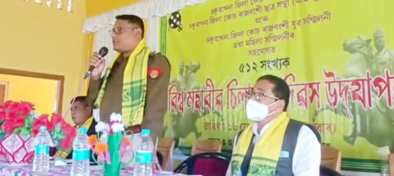 ঢকুৱাখনাত ৫১২ সংখ্যক বীৰ চিলাৰায় দিৱস উদযাপন