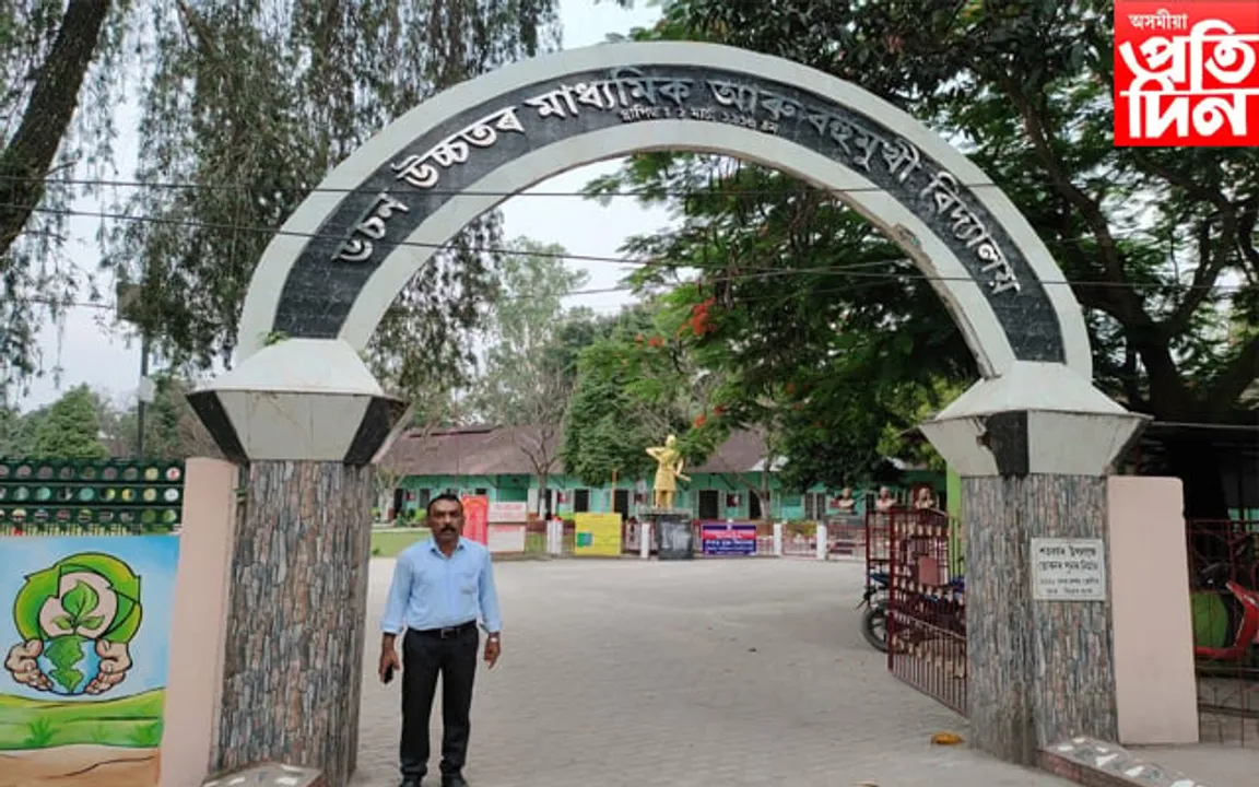 নগাঁৱত প্ৰথমখন ধঁপাত মুক্ত বিদ্যালয় ঘোষণা…