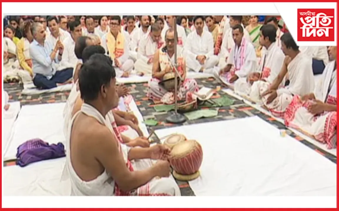 হেঙেৰাবাৰীস্থিত বিজেপিৰ মুখ্য কাৰ্যালয়ত গুৰুজনাৰ তিৰোভাৱ তিথি পালন…