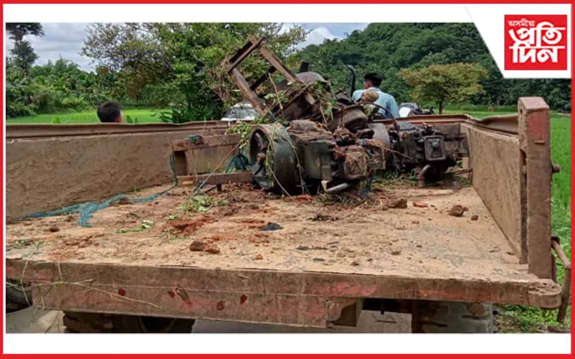 বকোত বালি খননৰ বিৰুদ্ধে অভিযান, ৩টা বালি খনন কৰা মেচিন জব্দ…