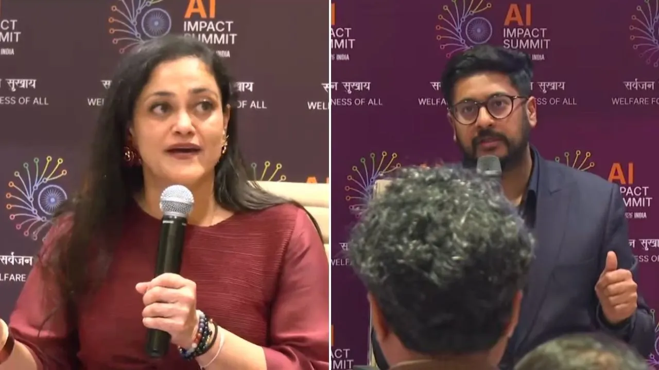 Kalli Purie and Tanmay Maheshwari