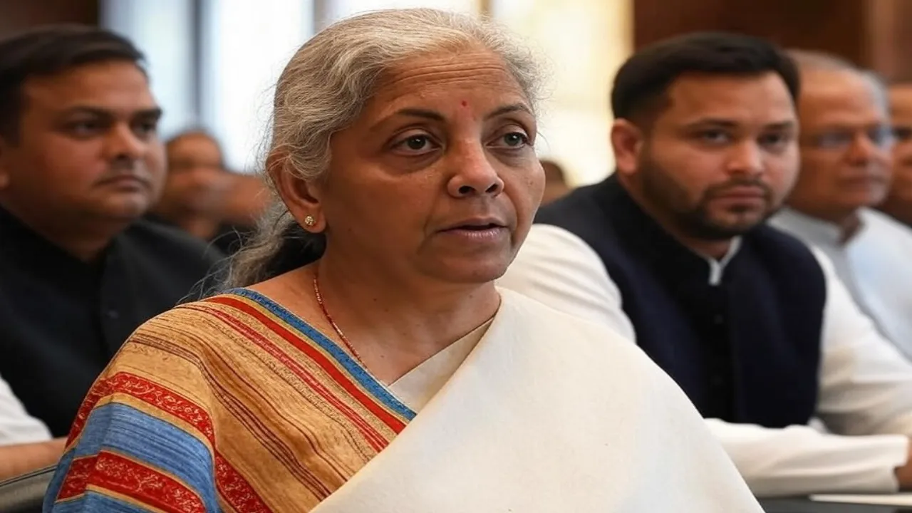  निर्मला सीतारमण ने लगातार 8वीं बार बजट पेश किया। फोटोः ग्रोक 