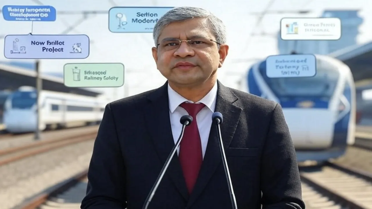  अश्विनी वैष्णव। फोटोः AI 