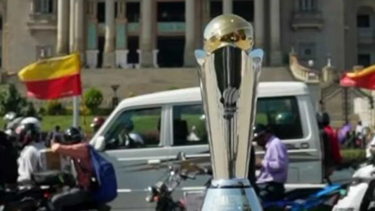  Icc Champions trophy tour Photograph: (social media) 