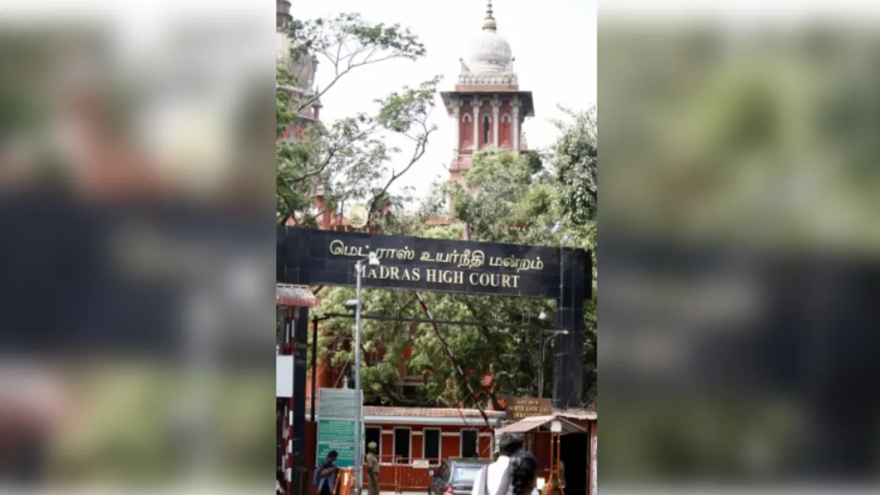  मद्रास हाईकोर्ट। फोटोः IANS 