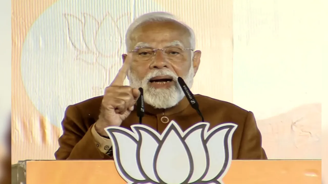  प्रधानमंत्री नरेंद्र मोदी। Photograph: (IANS) 
