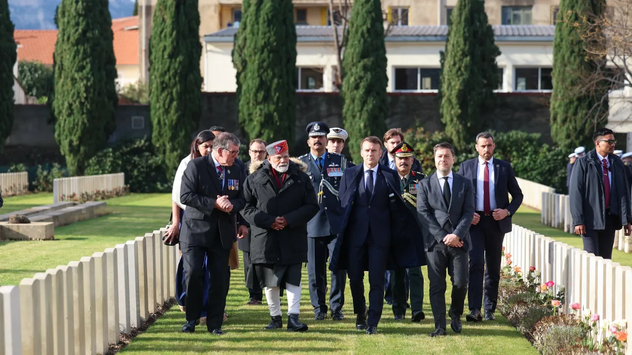  PM Modi France Visit Photograph: (X) 