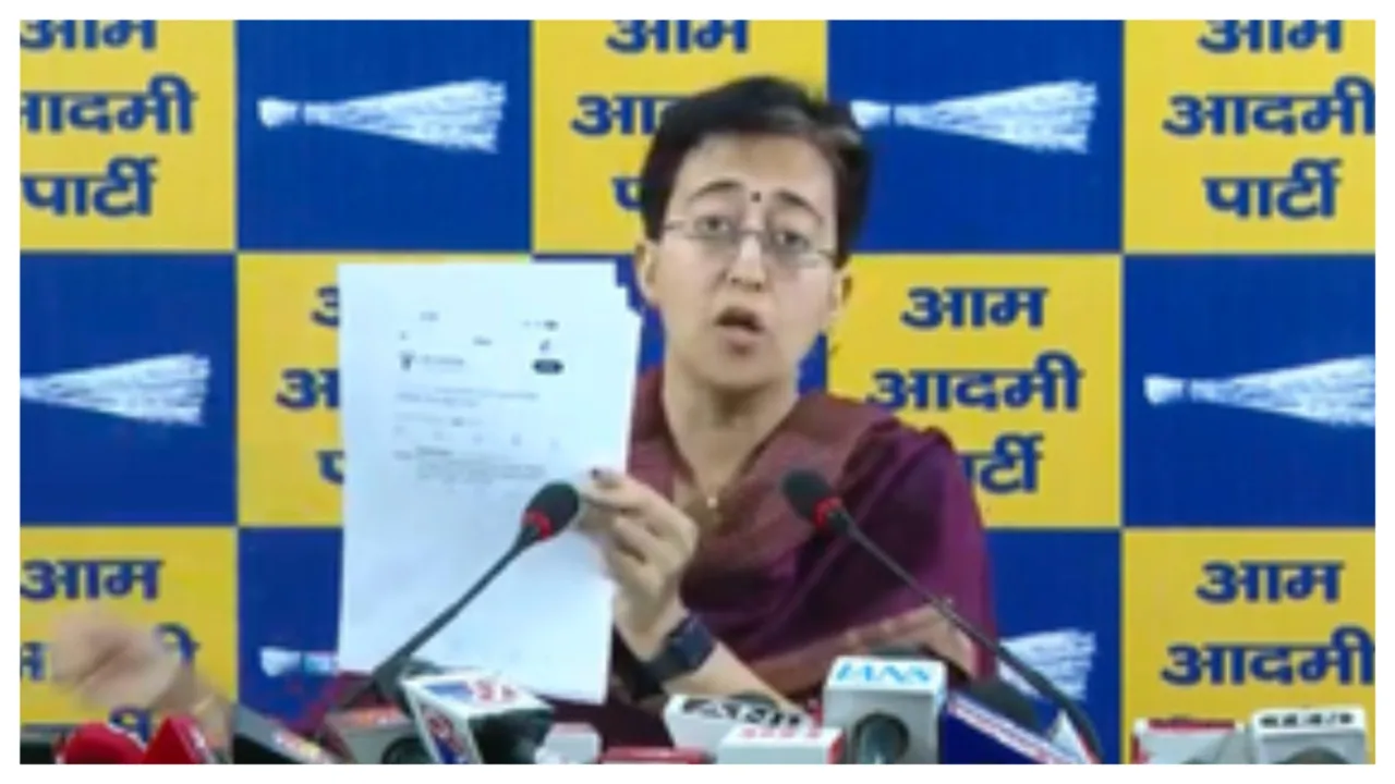  atishi Photograph: (IANS) 