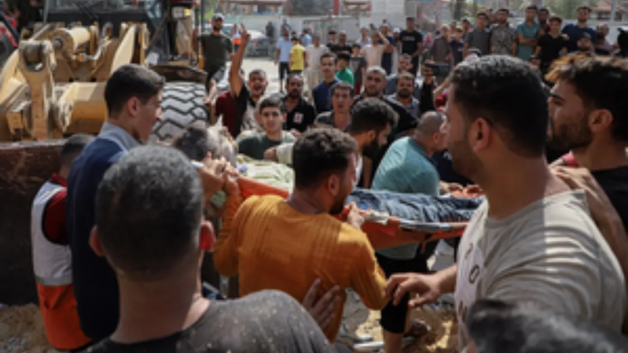  Hamas Israel war Photograph: (आईएएनएस) 