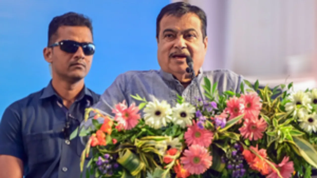  Union Minister Nitin Gadkari Photograph: (आईएएनएस) 