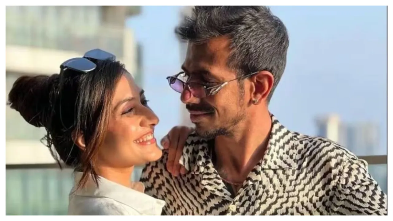  Dhanashree Verma and Yuzvendra Chahal Photograph: (Social Media) 