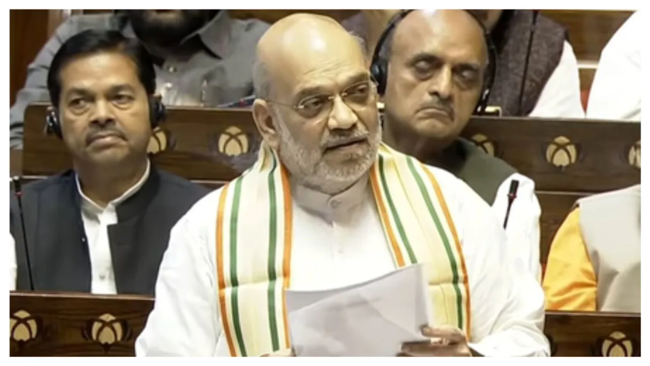  amit shah Photograph: (IANS) 