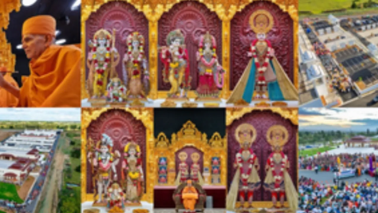  सिडनीः भव्य बीएपीएस मंदिर में मूर्ति प्रतिष्ठा का आयोजन Photograph: (आईएएनएस) 