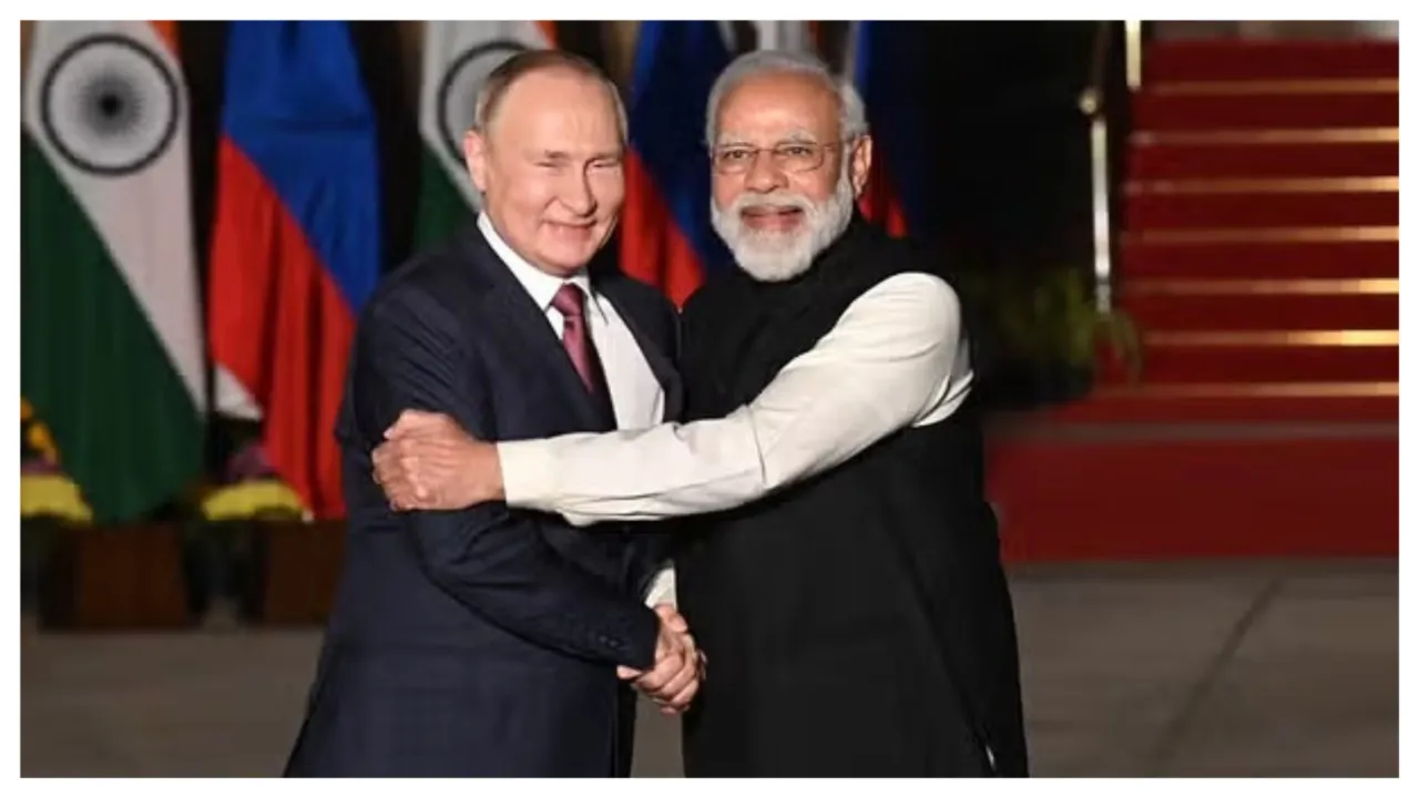  पुतिन- पीएम मोदी  Photograph: (सोशल मीडिया) 