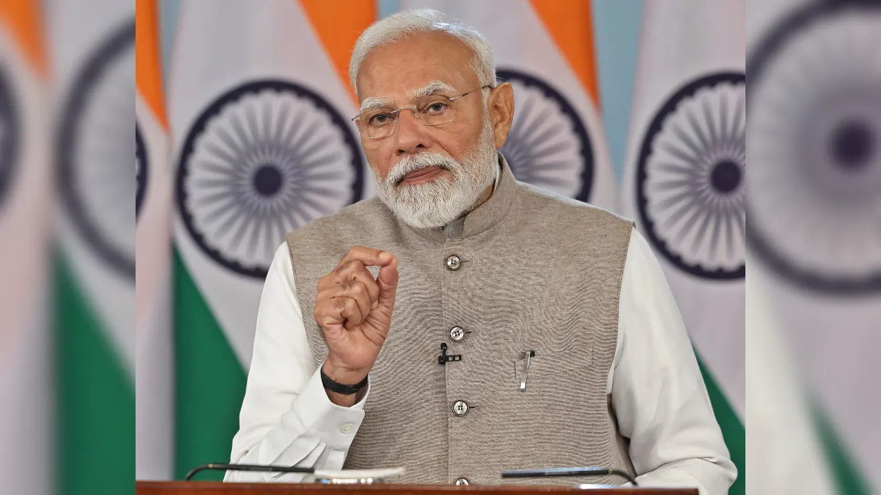  प्रधानमंत्री नरेंद्र मोदी। Photograph: (IANS) 
