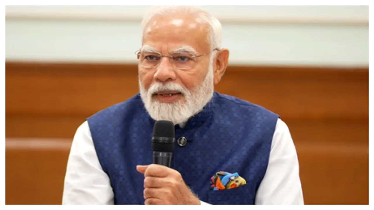  PM Modi Photograph: (IANS) 