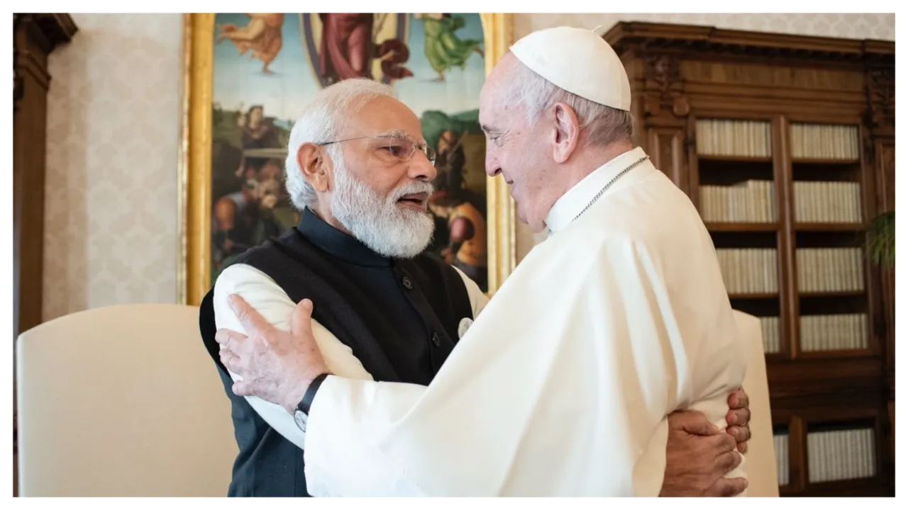  पोप फ्रांसिस के निधन पर पीएम मोदी Photograph: (आईएएनएस ) 