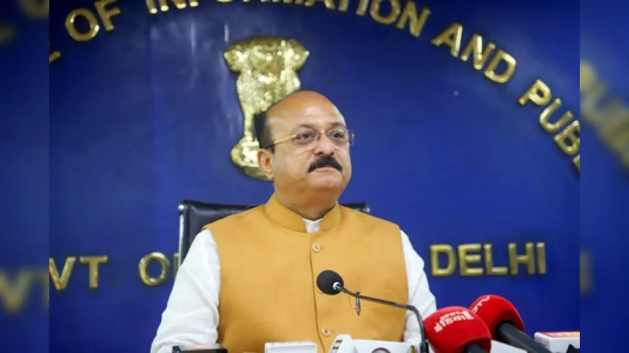  दिल्ली के गृह मंत्री आशीष सूद । IANS 