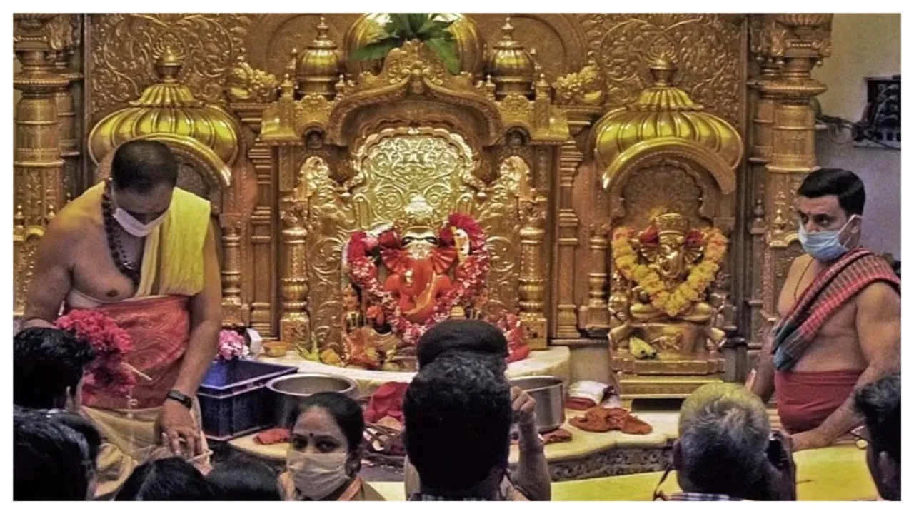  सिद्धिविनायक मंदिर Photograph: (सोशल मीडिया) 