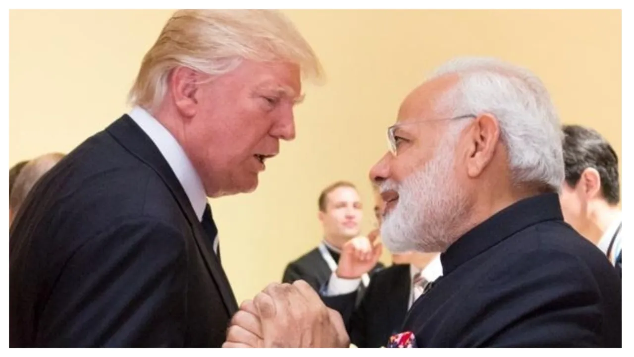  डोनाल्ड ट्रंप पीएम मोदी Photograph: (IANS) 