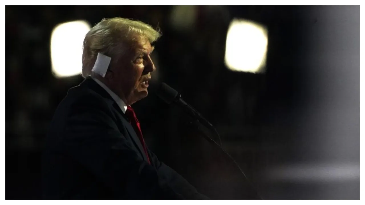  Donald Trump Photograph: (IANS) 