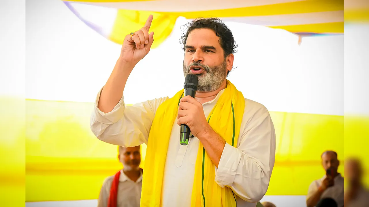  प्रशांत किशोर। Photograph: (IANS) 