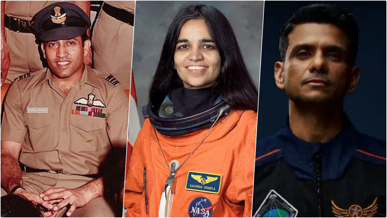  राकेश शर्मा से शुभांशु शुक्ला तक, स्पेस में इतिहास रचने वाले भारतीय और भारतीय मूल के अंतरिक्ष यात्री