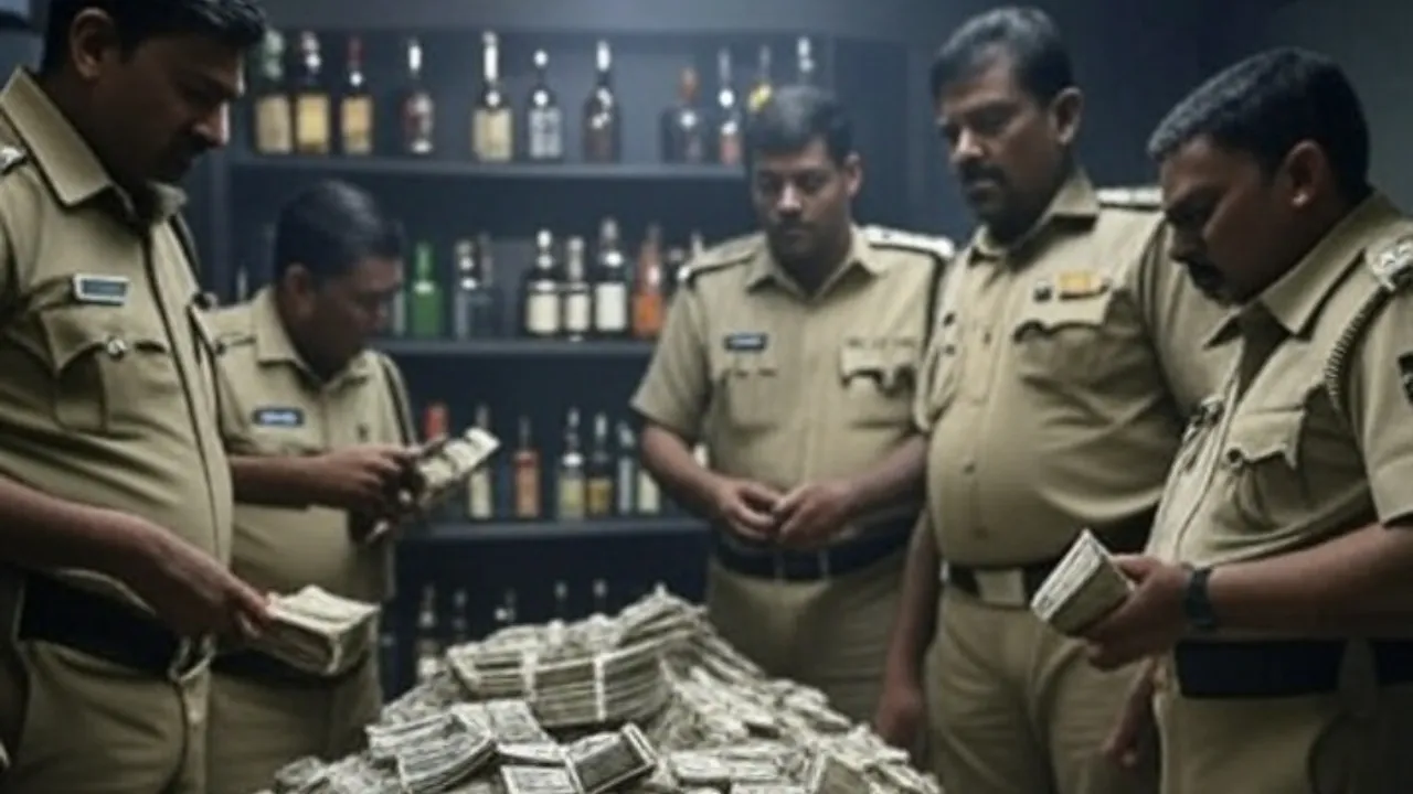 आंध्र प्रदेश में 11 करोड़ रुपये की जब्ती Photograph: (ग्रोक) 