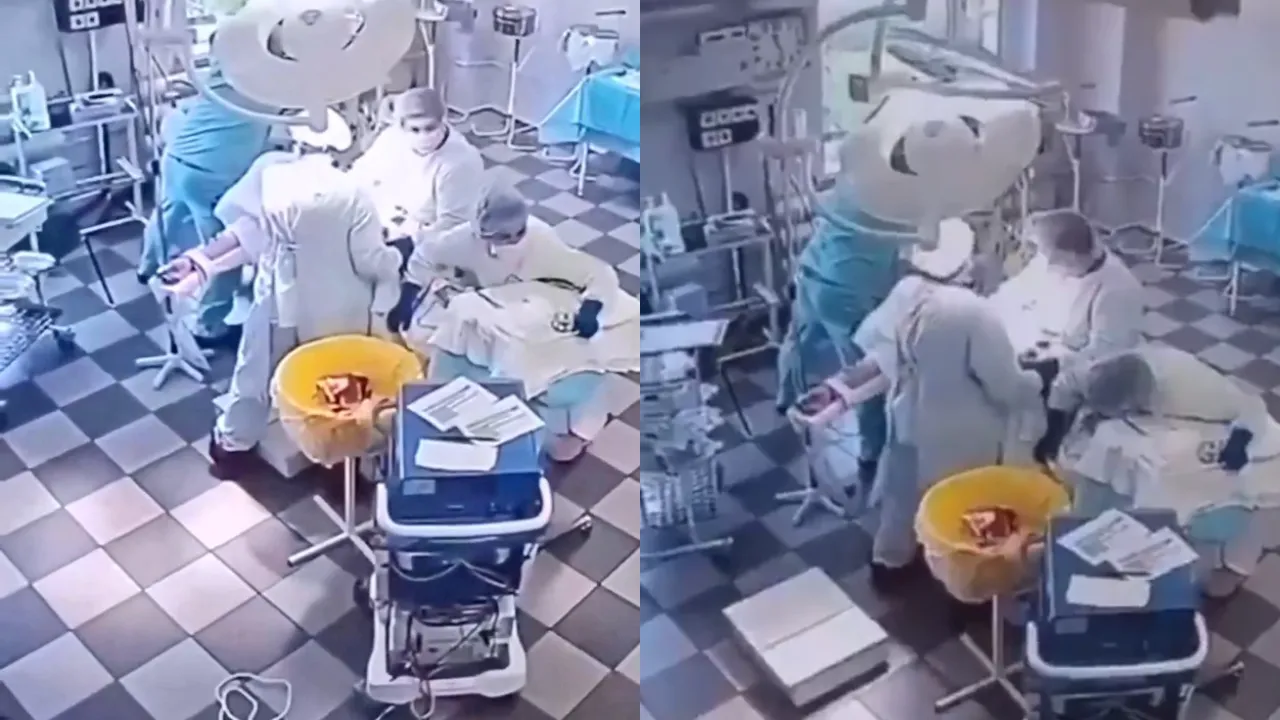  रुस में भयंकर भूकंप के दौरान सर्जरी करते रहे डॉक्टर Photograph: (सोशल मीडिया - एक्स) 