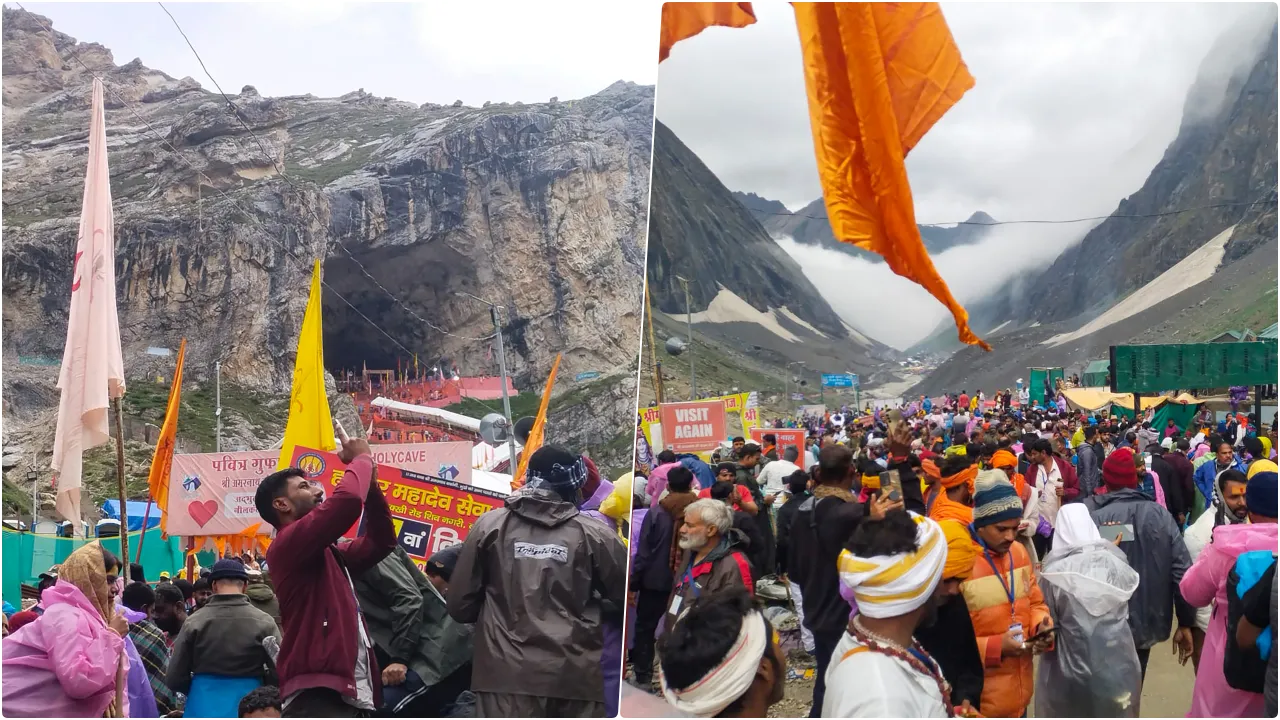  अमरनाथ यात्रा समय से पहले स्थगित, खराब मौसम और मार्गों की बिगड़ती हालत बनी वजह